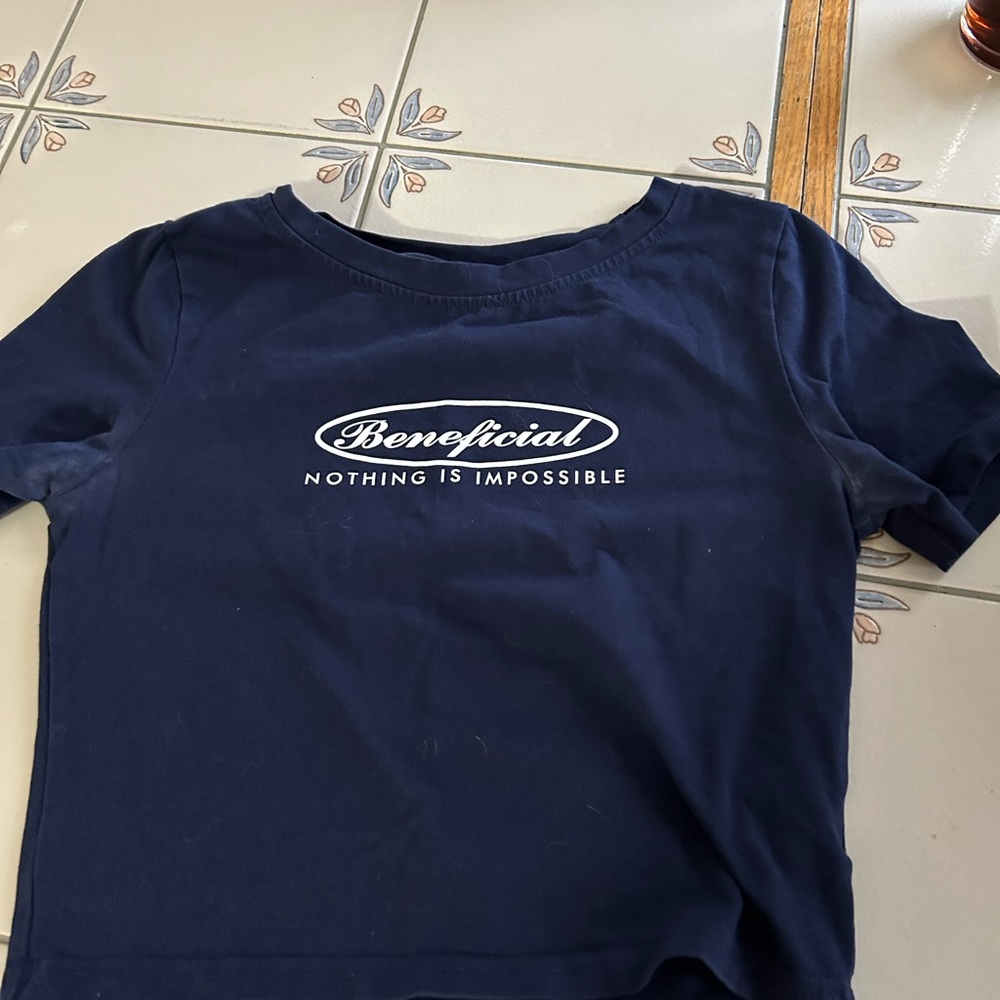 Kids Navy Blue T-Shirt